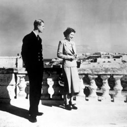 La Reina Isabel y el Duque de Edimburgo en Malta en 1949