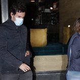 Tamara Falcó con Íñigo Onieva tras salir de un restaurante de Madrid