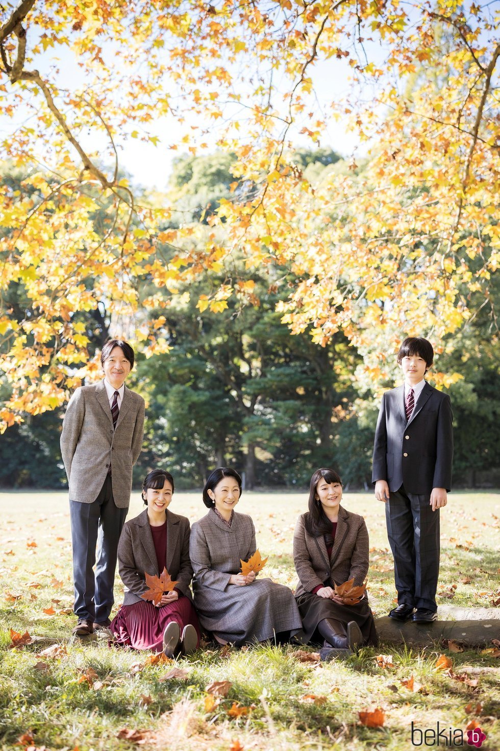 Akishino de Japón, Kako de Japón, Kiko de Japón, Mako de Japón e Hisahito de Japón
