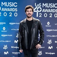 Willy Bárcenas en la entrega de Los 40 Music Awards 2020