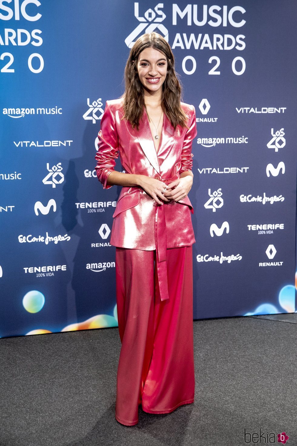Ana Guerra en la entrega de Los 40 Music Awards 2020
