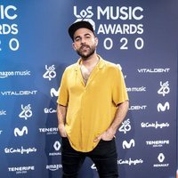 Nil Moliner en la entrega de Los 40 Music Awards 2020