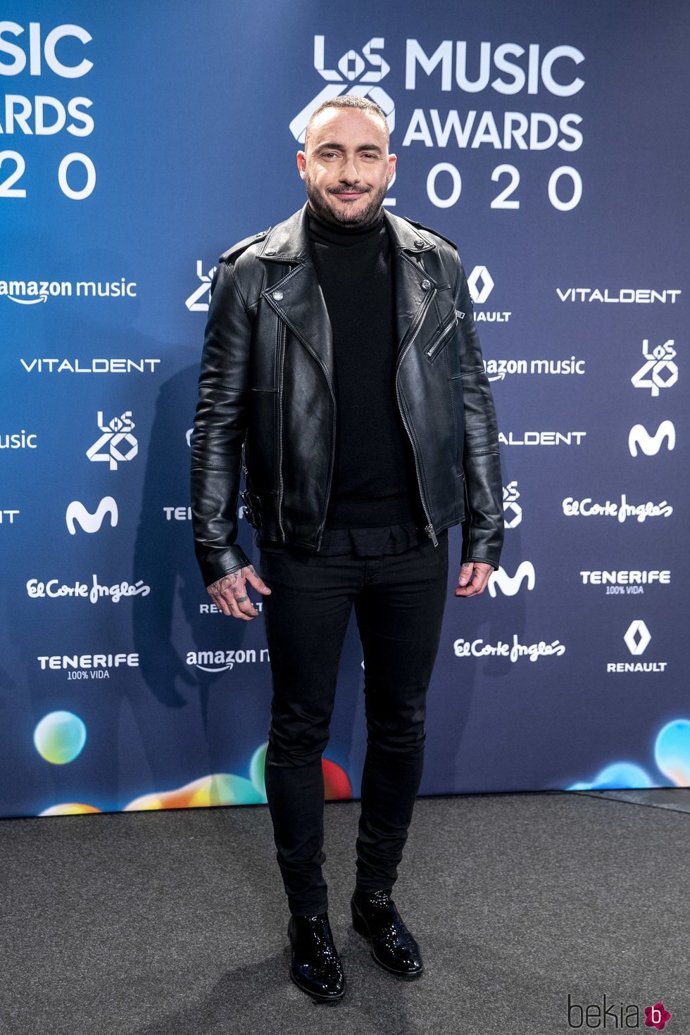 Dj Nano en la entrega de Los 40 Music Awards 2020