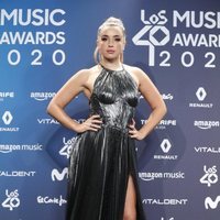Lola Índigo en la entrega de Los 40 Music Awards 2020