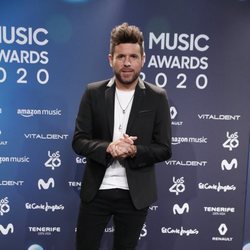 Pablo López en la entrega de Los 40 Music Awards 2020
