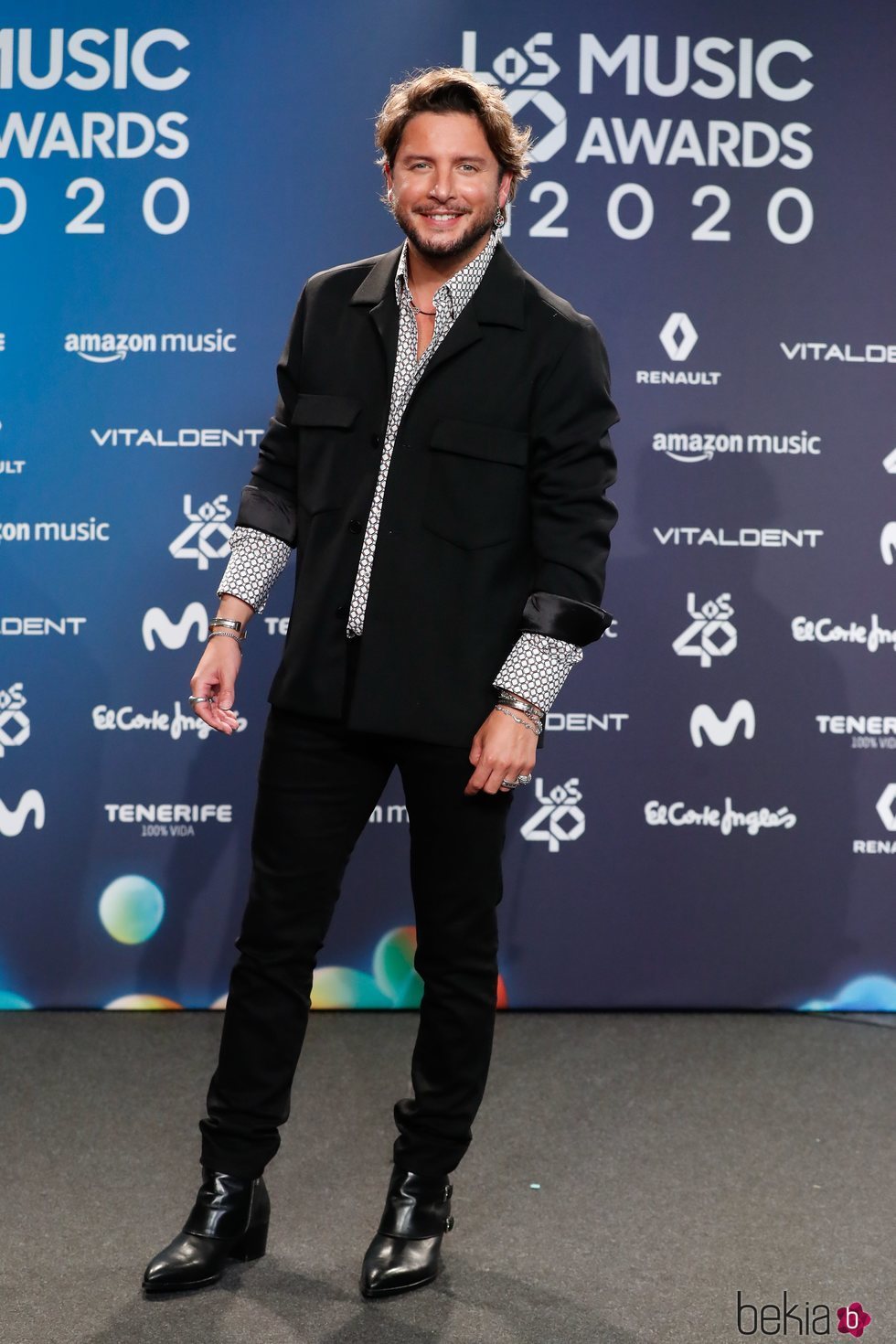 Manuel Carrasco en la entrega de Los 40 Music Awards 2020
