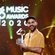 Nil Moliner con su premio de Los 40 Music Awards 2020
