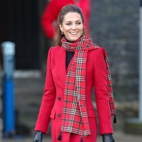 Kate Middleton en Cardiff durante su Royal Train Tour