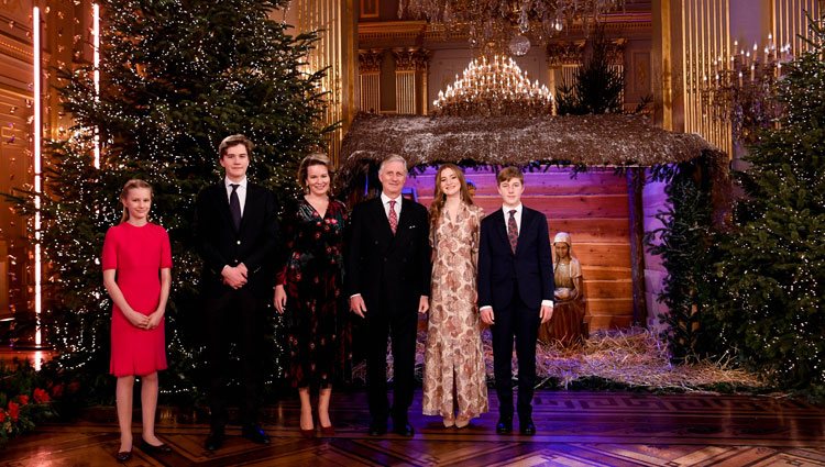 La Familia Real Belga en el concierto de Navidad 2020