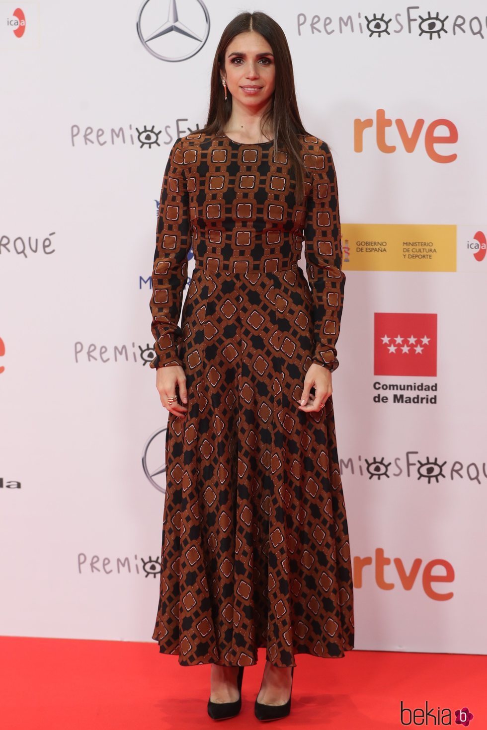 Elena Furiase en la alfombra roja de los Premios José María Forqué 2021