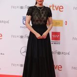 Aitana Sánchez Gijón en la alfombra roja de los Premios José María Forqué 2021