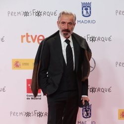 Imanol Arias en la alfombra roja de los Premios José María Forqué 2021