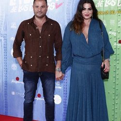 Marisa Jara y su novio Miguel Almansa en la premiere de 'La lista de los deseos'