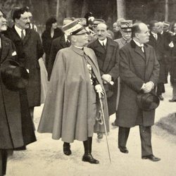 Víctor Manuel III de Italia y Mussolini