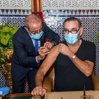Mohamed VI de Marruecos recibe la vacuna contra el coronavirus