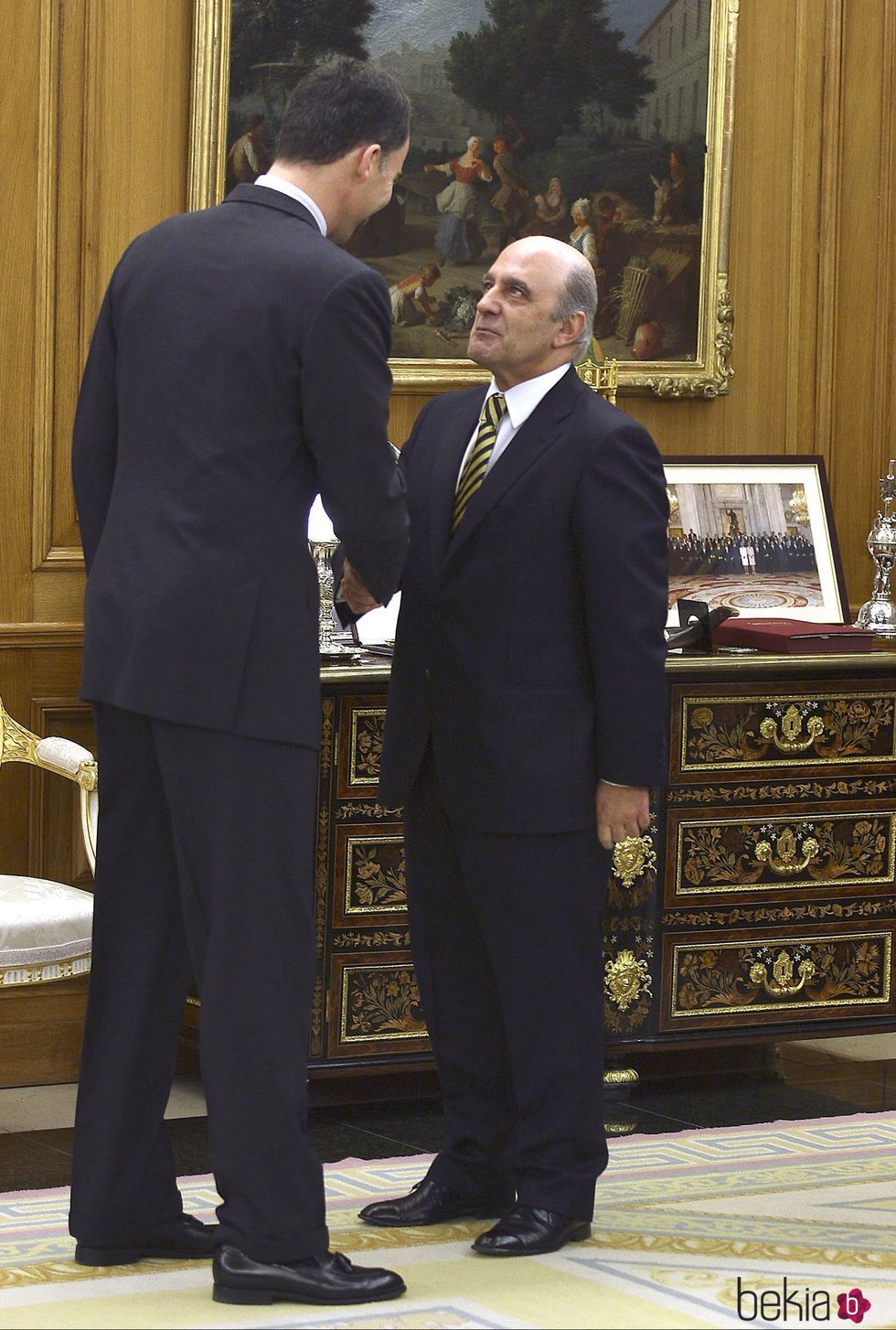 El Rey Felipe recibe a José Antonio Zarzalejos en La Zarzuela