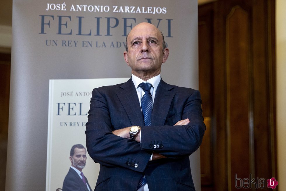 José Antonio Zarzalejos en la presentación de su libro 'Felipe VI. Un rey en la adversidad'