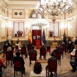 El Rey Felipe ofrece un discurso ante los poderes del Estado en el 40 aniversario del 23F