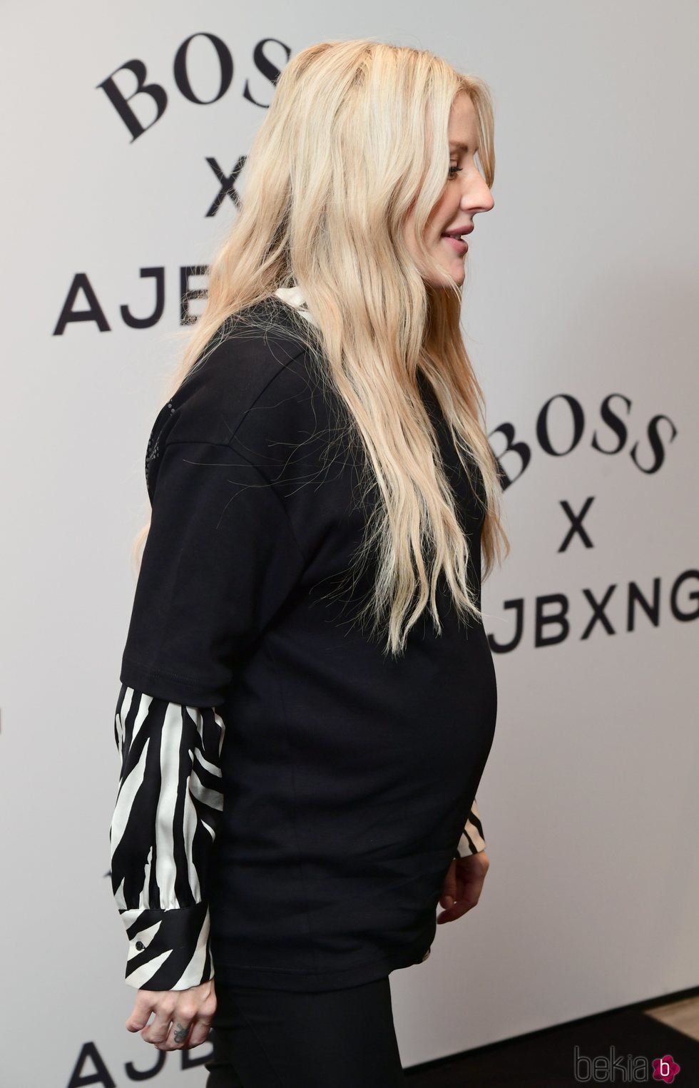 Ellie Goulding presumiendo de barriga tras anunciar su embarazo