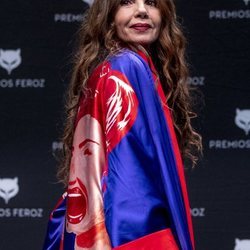 Victoria Abril en la rueda de prensa del Premio Feroz de Honor 2021