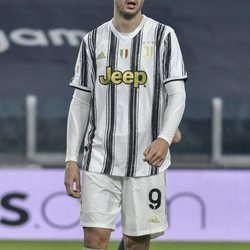 Álvaro Morata en un partido de la Juventus de Turín