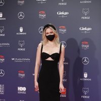 Teresa Riott en la alfombra roja de los Premios Feroz 2021