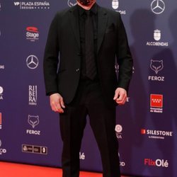 Jorge Sanz en la alfombra roja de los Premios Feroz 2021
