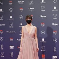 Elena Sánchez en la alfombra roja de los Premios Feroz 2021