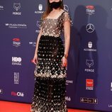 Verónica Echegui en la alfombra roja de los Premios Feroz 2021