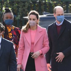 El Príncipe Guillermo y Kate Middleton en su primer acto oficial tras la entrevista de Harry y Meghan