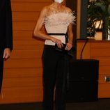 La Reina Letizia en la cena oficial en su Viaje de Estado a Andorra