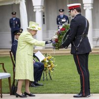 La Reina Isabel en el centenario de la Royal Australian Air Force