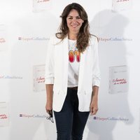 Fabiola Martínez en la presentación del libro de Paz Padilla 'El humor de mi vida'