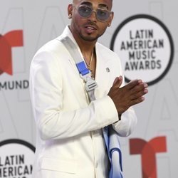 Ozuna en la alfombra roja de los Latin American Music Awards 2021