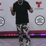Nicky Jam en la alfombra roja de los Latin American Music Awards 2021