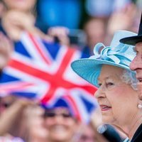 La Reina Isabel y el Duque de Edimburgo en Trooping the Colour 2017