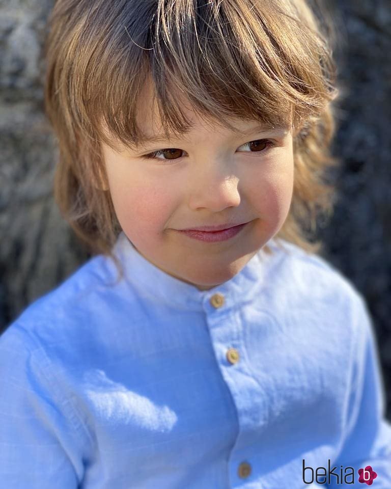 Alejandro de Suecia en su 5 cumpleaños