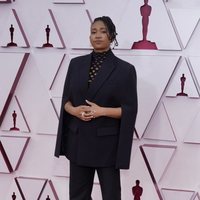 Janice Duncan en la alfombra roja de los Premios Oscar 2021