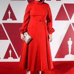 Olivia Colman en el visionado de los Premios Oscar 2021 en Londres