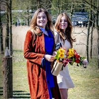 Alexia y Ariane de Holanda en el Día del Rey 2021