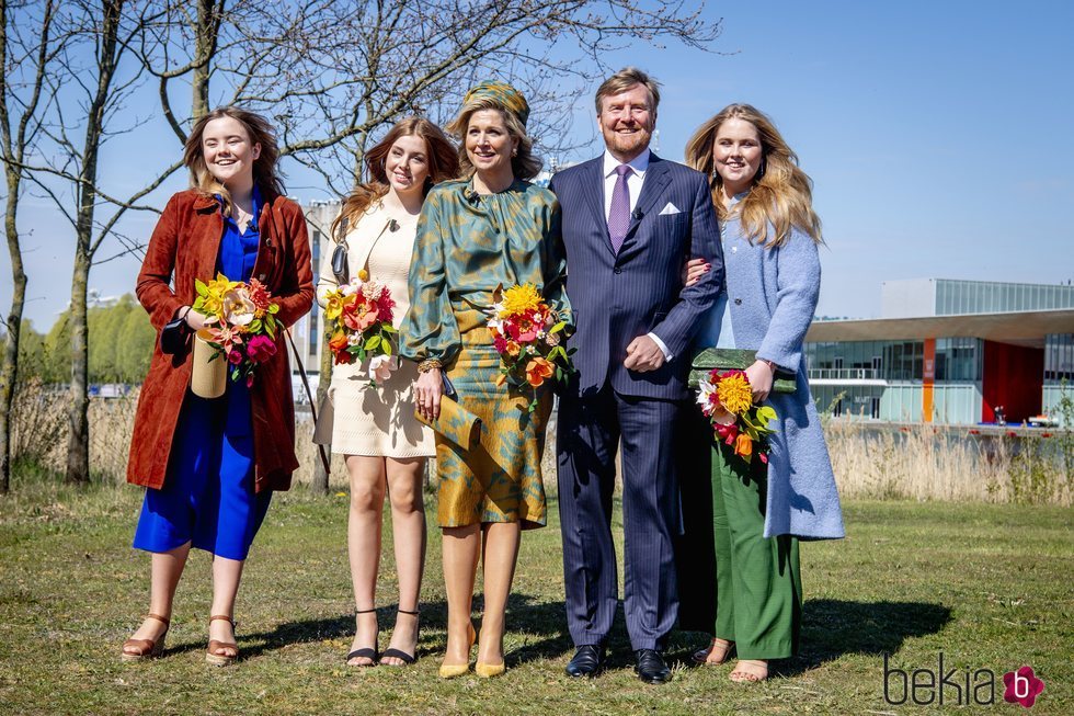 La Familia Real Holandesa en el Día del Rey 2021