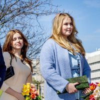 Amalia, Alexia y Ariane de Holanda en el Día del Rey 2021