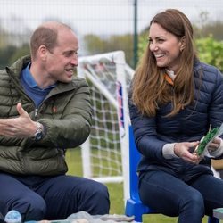 El Príncipe Guillermo y Kate Middleton en Belmont Community Centre en Durham