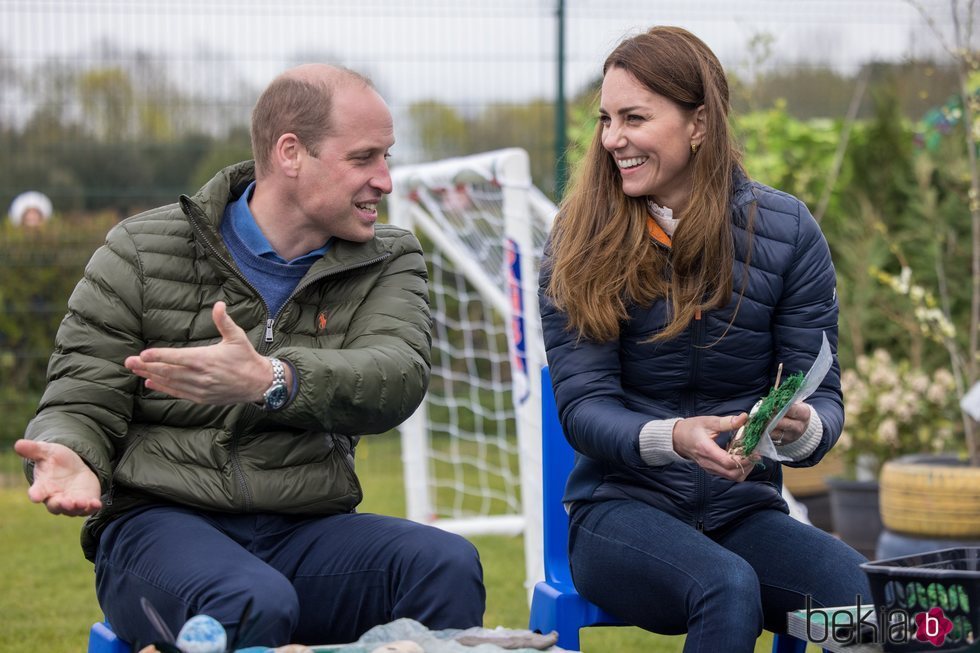 El Príncipe Guillermo y Kate Middleton en Belmont Community Centre en Durham