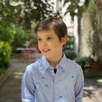 Enrique de Dinamarca en su 12 cumpleaños