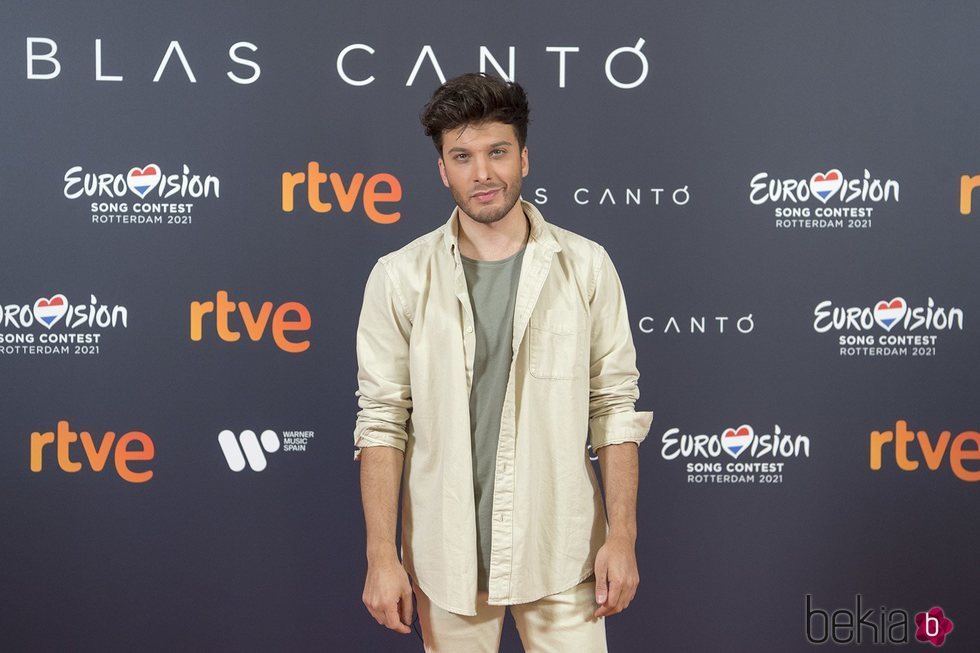 Blas Cantó en su despedida antes de poner rumbo a Eurovisión 2021