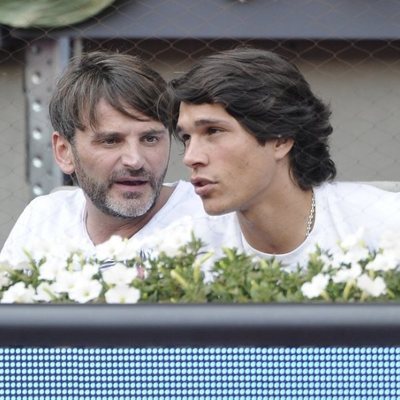 Fernando Tejero y Pablo Castellano en el Madrid Open de Tenis 2014