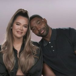 Khloé Kardashian y Tristan Thompson en la temporada 20 de 'Keeping Up With The Kardashians'