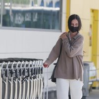 Victoria Federica en el aeropuerto de Ibiza al final de su escapada con Jorge Bárcenas