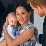 El Príncipe Harry y Meghan Markle con su hijo Archie en Sudáfrica